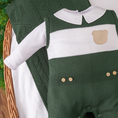 Saída de Maternidade Guilherme - Verde Militar